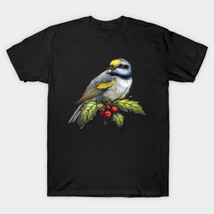 Holiday Bird Golden Warbler T-Shirt